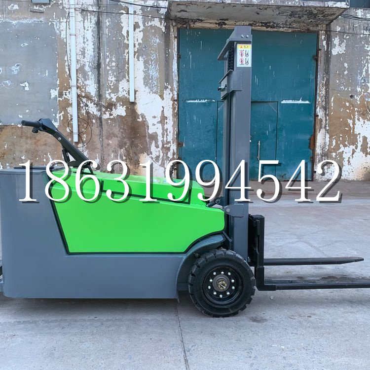 兴海县小型电动叉车1吨2吨步行站驾式电瓶堆高充电装卸车液压升降车铲车